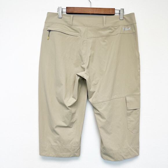 NEW Woolrich Womens M Geo Knee Pant Dark‎ Stone Hiking Outdoor Gorpcore Cargo - Picture 2 of 7